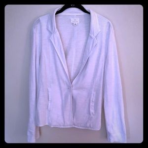 Caslon White cotton blazer